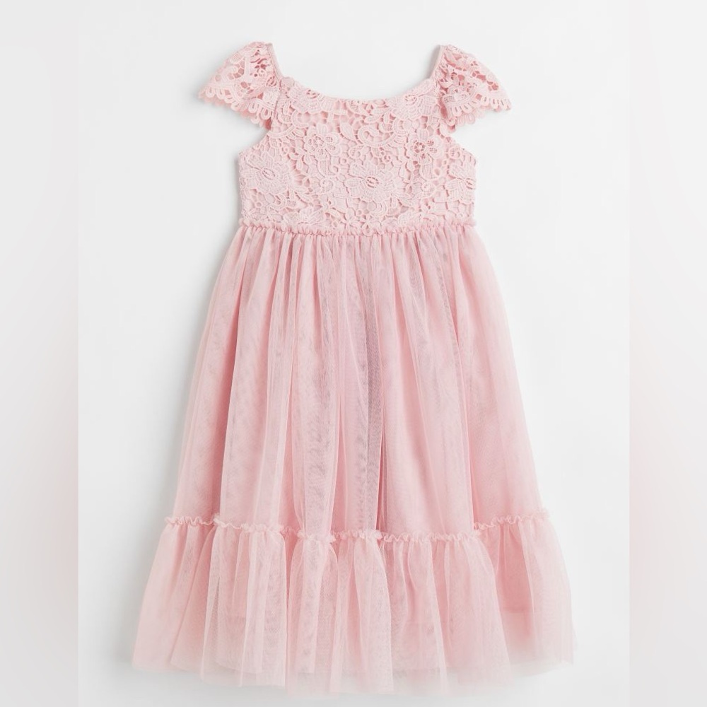 Lace & Tulle girls dress size 6-7